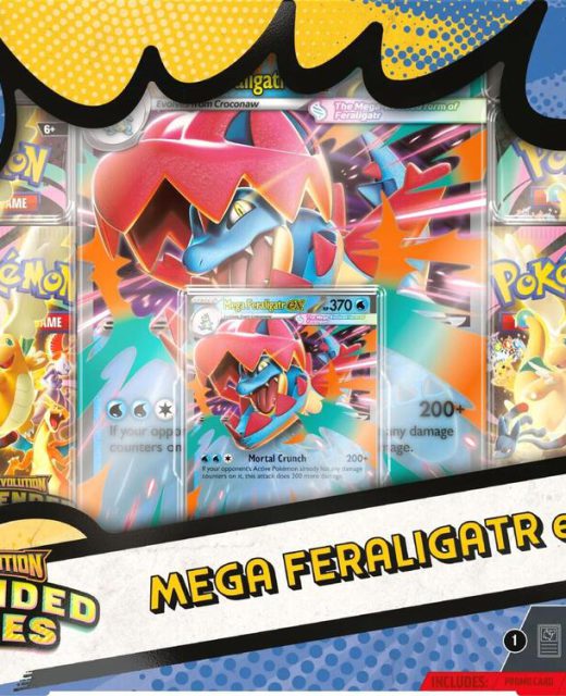 Pokémon TCG: Ascended Heroes Mega Feraligatr ex Box