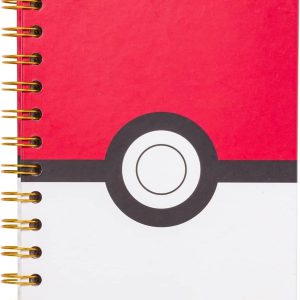 Pokemon Poke Ball Starters Spiral Tabbed Notebook