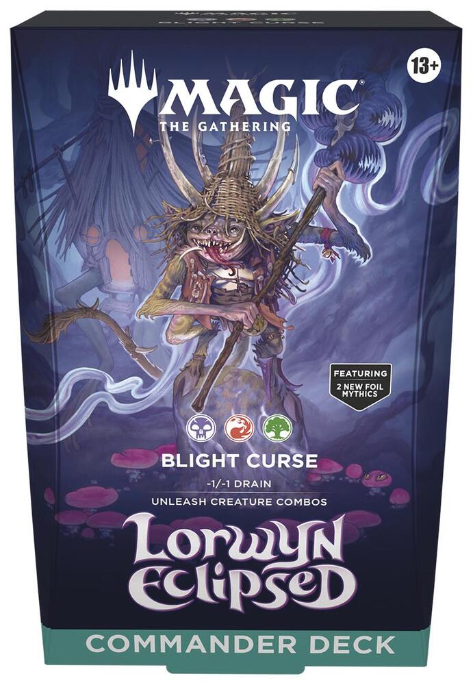 Magic: The Gathering — Lorwyn Eclipsed Commander Deck — Blight Curse