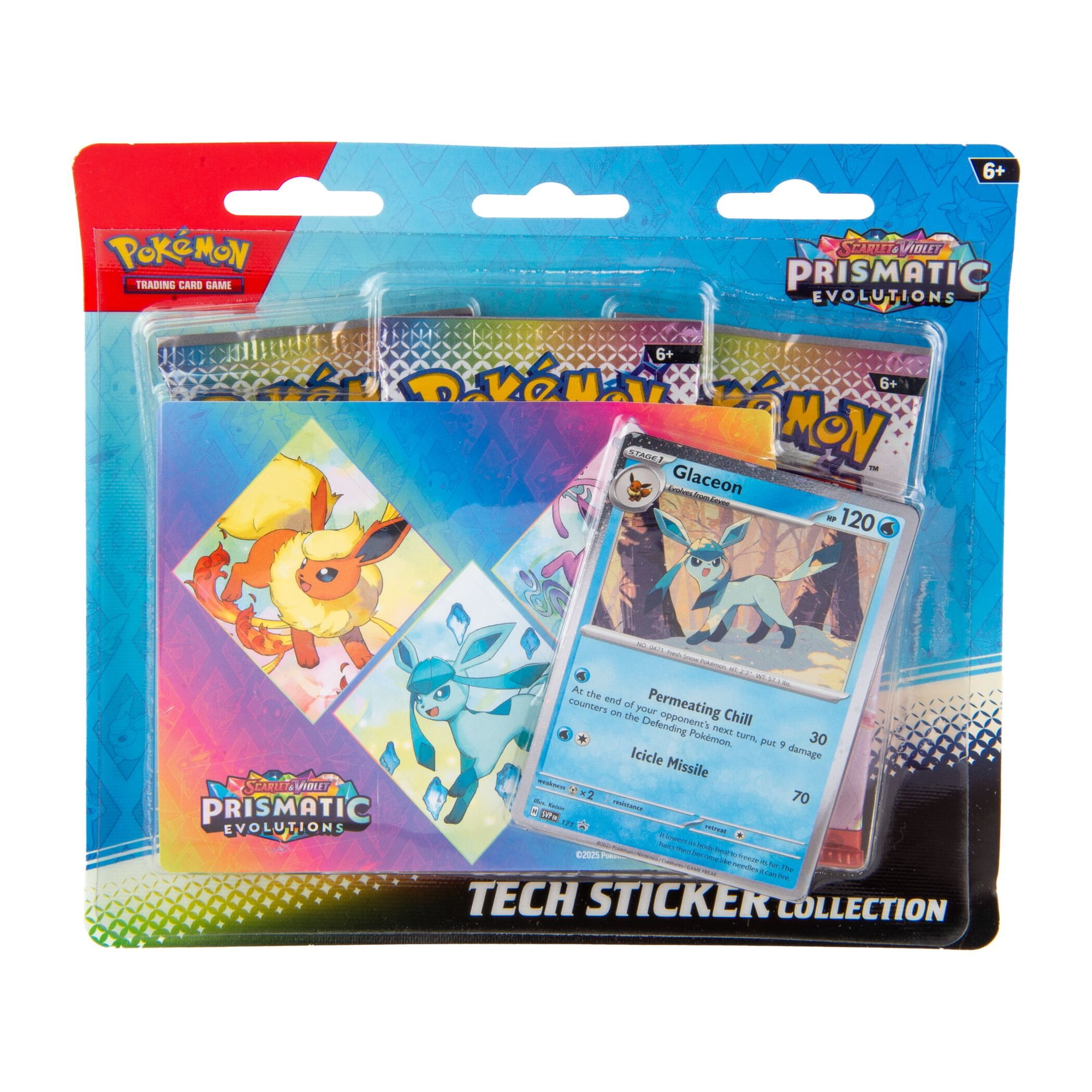 Pokémon - Trading Card Game: Scarlet & Violet - Prismatic Evolutions Tech Sticker Collection