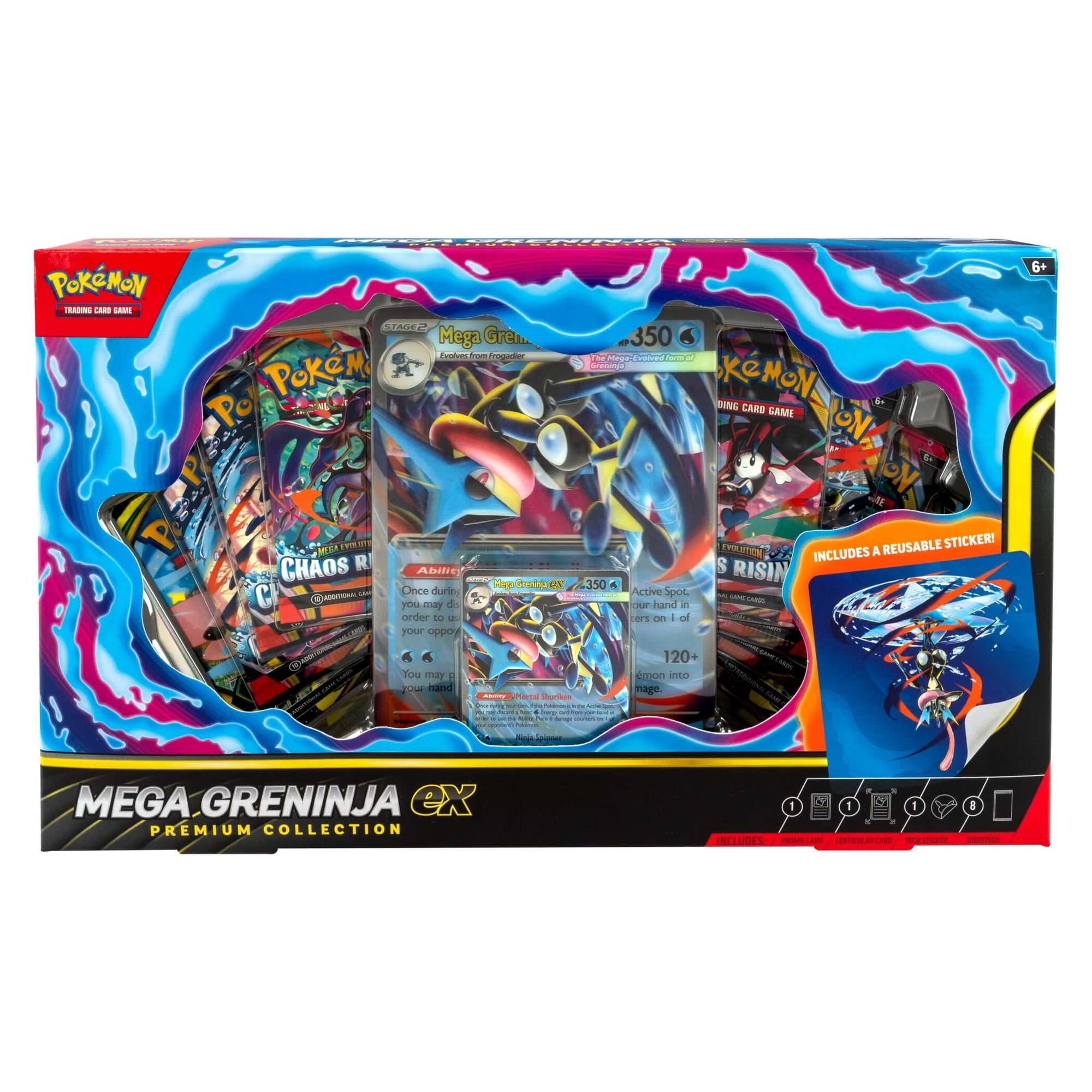 Pokémon TCG: Mega Greninja Ex Premium Collection
