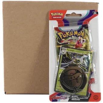 Pokemon Scarlet & Violet Checklane Booster 16-Pack Box Obsidian Flames