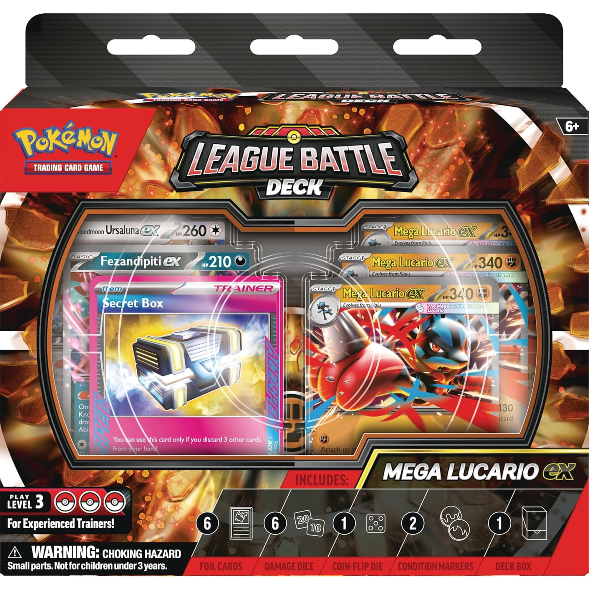 Mega Lucario Ex League Battle Deck