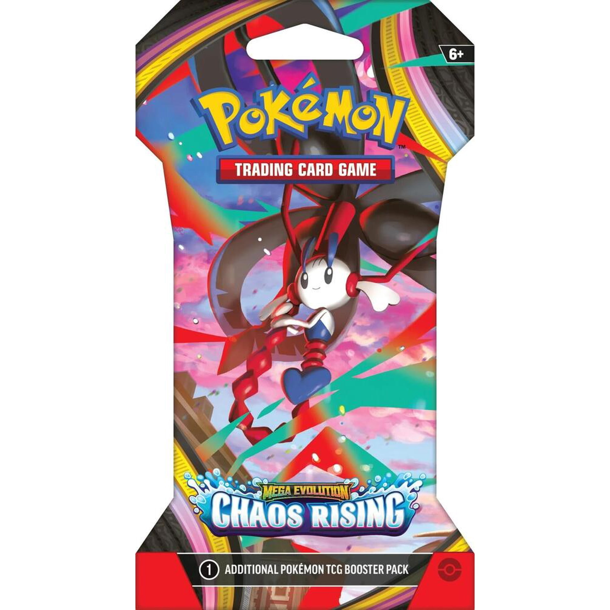 Pokemon Mega Evolution Chaos Rising Sleeved Booster